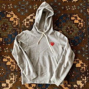 Play comme des garcons ❤️ CDG hoodie size small